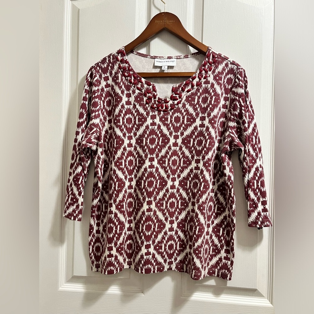 Rebecca Malone sequin top